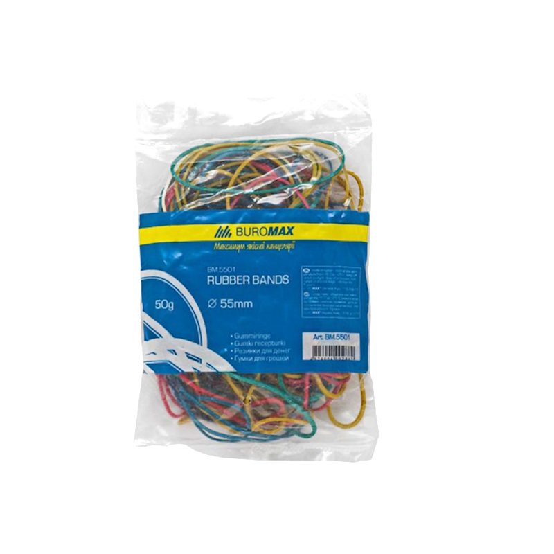 Гумки для банкнот BUROMAX (BM.5501)